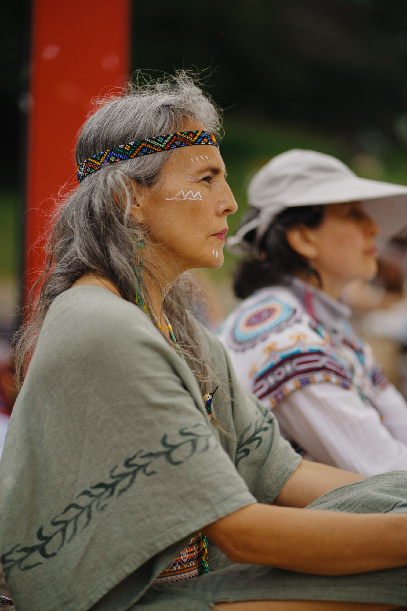 woman at holinada combia